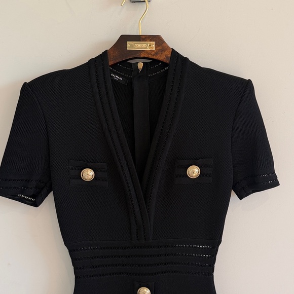 Balmain
short gold-tone buttons knit dress - Picture 8 of 15